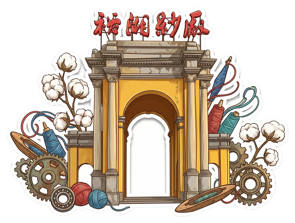 Illustration of Yuxiang Cotton Mill